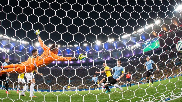 James 2014 Kolumbien gegen Uruguay
