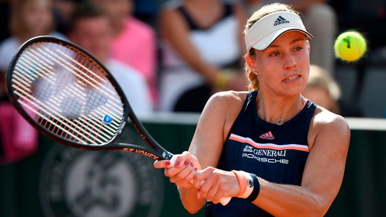 Angelique Kerber steht bei den French Open im Achtelfinale.
