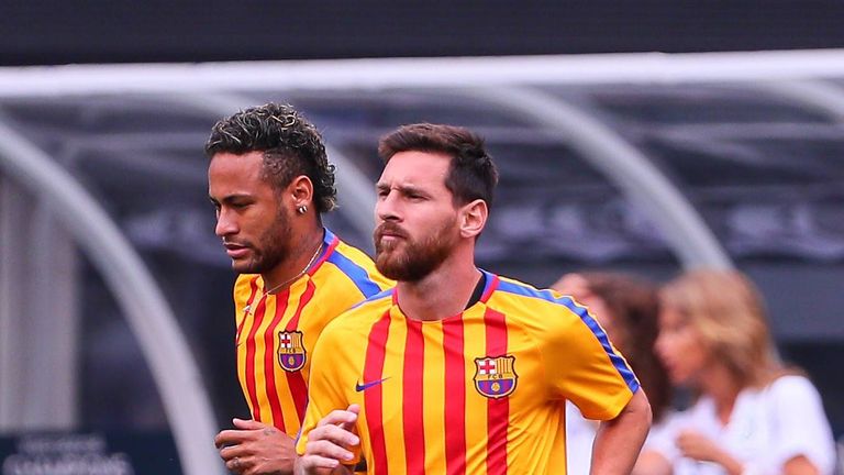 Lionel Messi und Neymar sollten die Gesichter für eine umstrittene Kampagne werden.