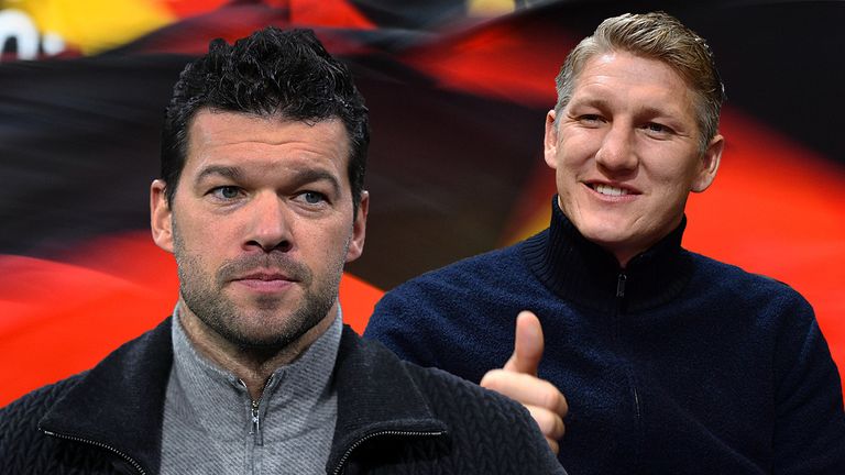 Michael Ballack und Bastian Schweinsteiger haben sich in den sozialen Netzwerken zu Wort gemeldet.