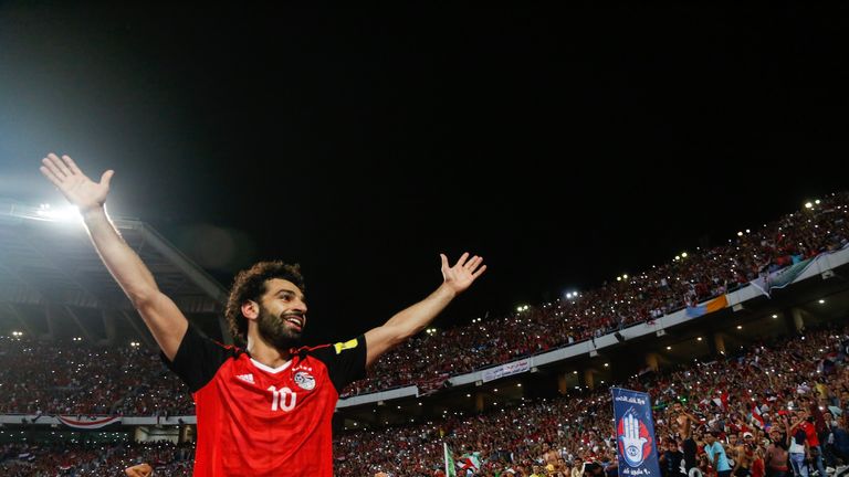 Mohamed Salah wird in Ägypten wie ein Volksheld gefeiert. 