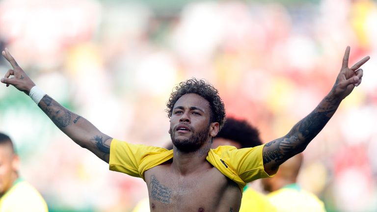 Neymar will mit Brasilien die WM gewinnen.