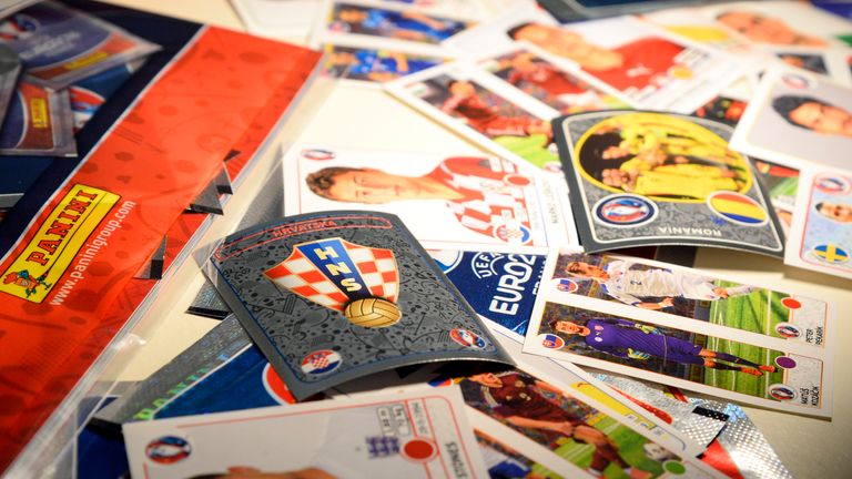 Um die Panini-Sticker entsteht vor jedem großen Turnier ein regelrechter Hype. 
