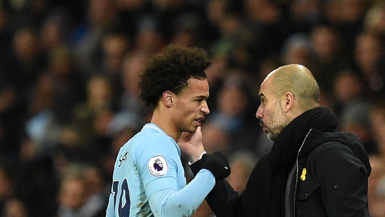 Pep Guardiola baut bei Manchester City auf Leroy Sane.