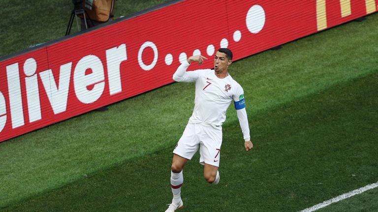 Portugals Cristiano Ronaldo hat den nächsten Rekord aufgestellt.