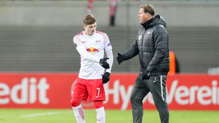 Marcel Sabitzer spielte zwei Jahre unter Trainer Ralph Hasenhüttl in Leipzig.