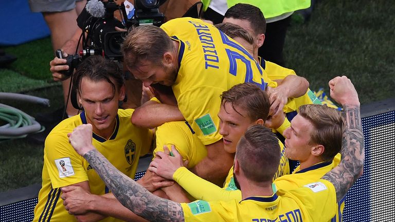 Die schwedische Nationalmannschaft geht mit viel Selbstvertrauen in das Spiel gegen das DFB-Team. 