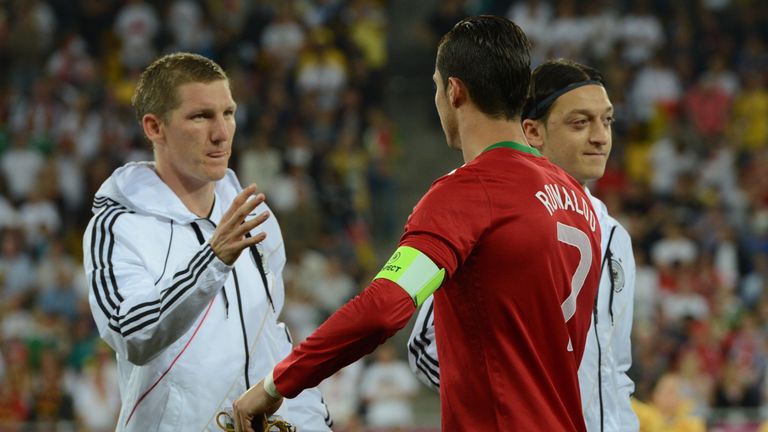 Bastian Schweinsteiger und Cristiano Ronaldo teilen sich jetzt den Rekord.