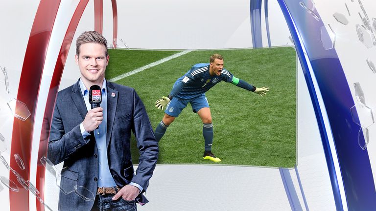 Marc Behrenbeck berichtet für Sky von der WM aus Russland (Quelle: Sky/Getty).