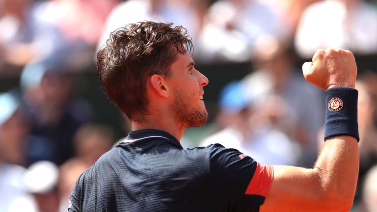 Dominik Thiem steht im Finale der French Open.