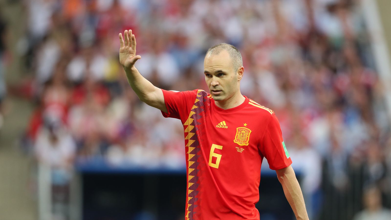 Iniesta verabschiedet sich mit bewegenden Worten Fußball News Sky Sport