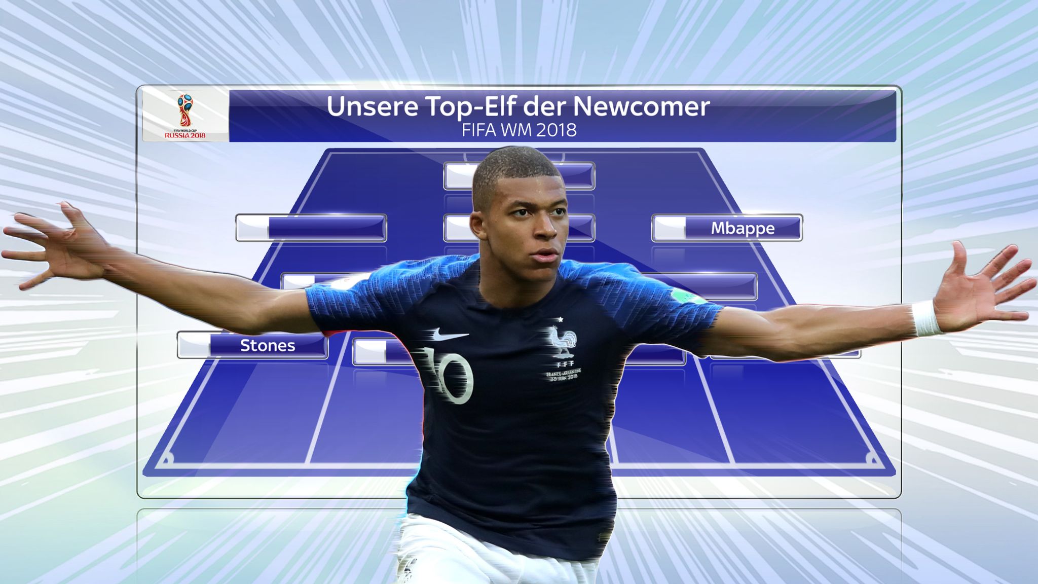 Mit Mbappe und Co. Die TopElf der FIFA WM