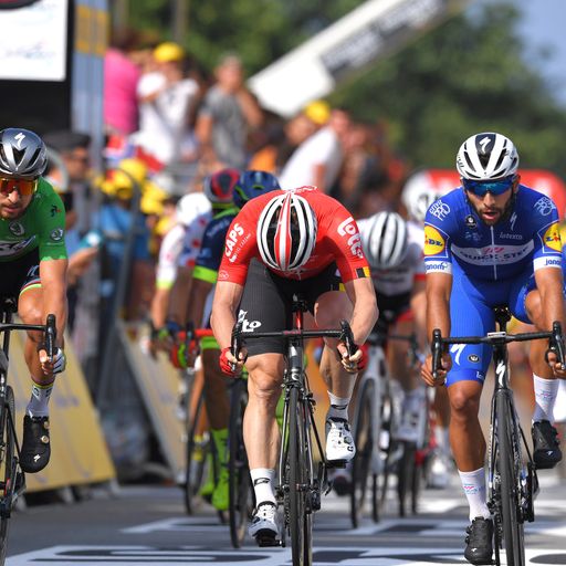 Tour 2018: Gaviria gewinnt 4. Etappe - Greipel Dritter