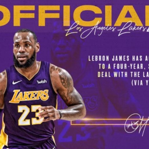 LeBron James wechselt zu den Los Angeles Lakers