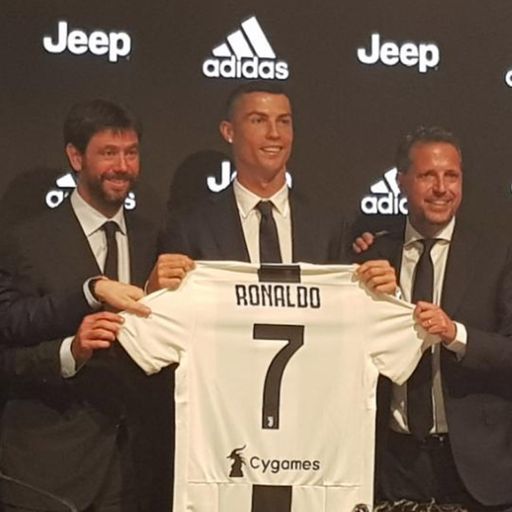 Ronaldo offiziell vorgestellt