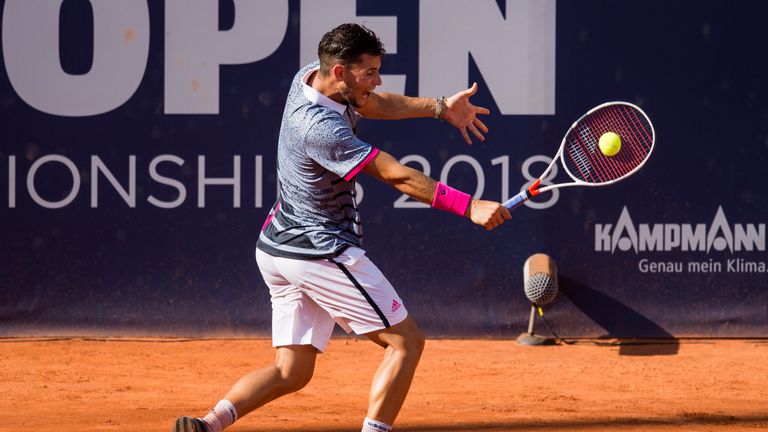 Im Viertelfinale ist Schluss: Der Österreicher Dominic Thiem scheitert am Hamburger Rothenbaum. 