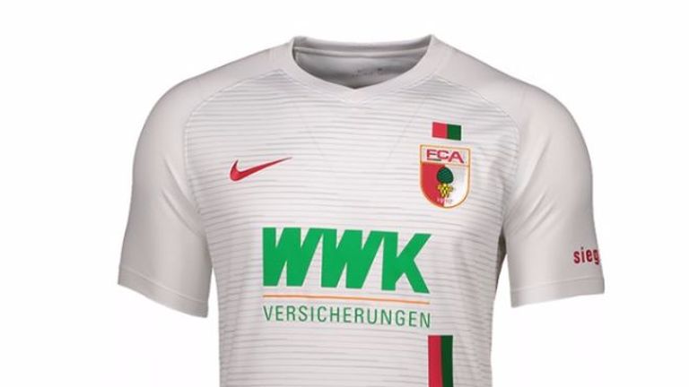 Das Augsburger Heimtrikot von Ausrüster  Nike gibt es schon ab 74,95 Euro. (Bildquelle: fca-fanshop.de)