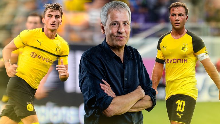 Maximilian Philipp und Mario Götze hinterließen bei Lucien Favre bisher einen positiven Eindruck