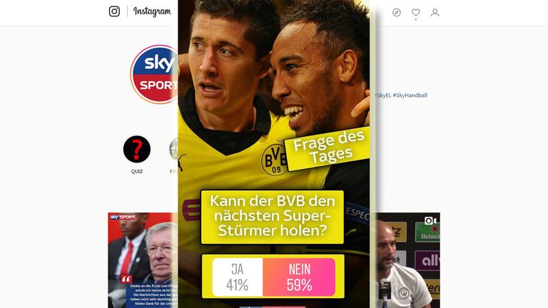 Frage des Tages: Kann der BVB den nächsten Super-Stürmer holen?