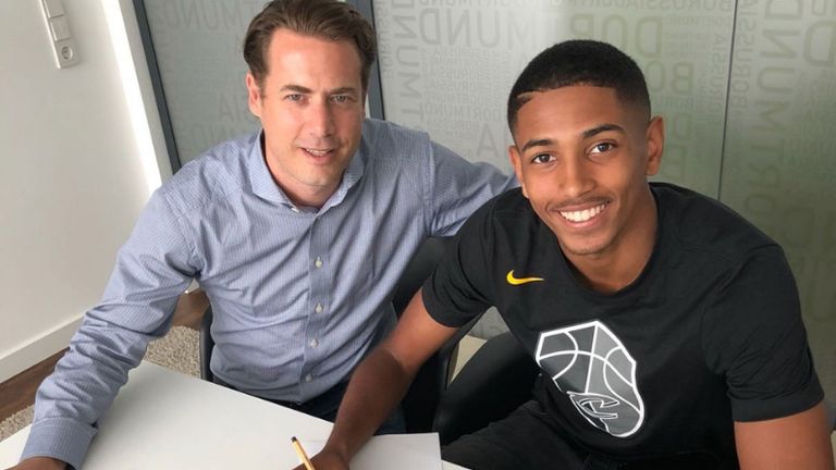 Borussia Dortmund verpflichtet Kamal Bofounta. Quelle: Instagram @kamal_bafounta.