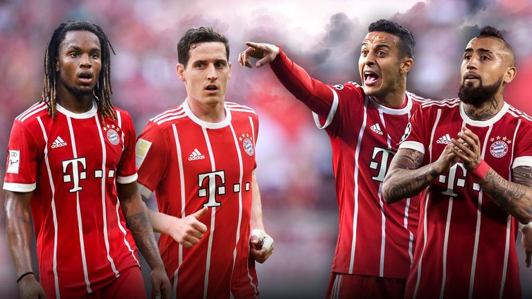 Der FC Bayern München besitzt im zentralen Mittelfeld ein Überangebot an Spielern. 