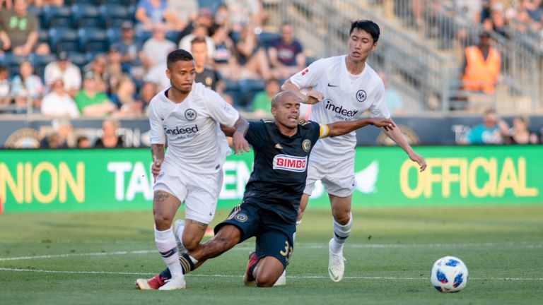 Eintracht Frankfurt unterliegt Philadelphia Union knapp.