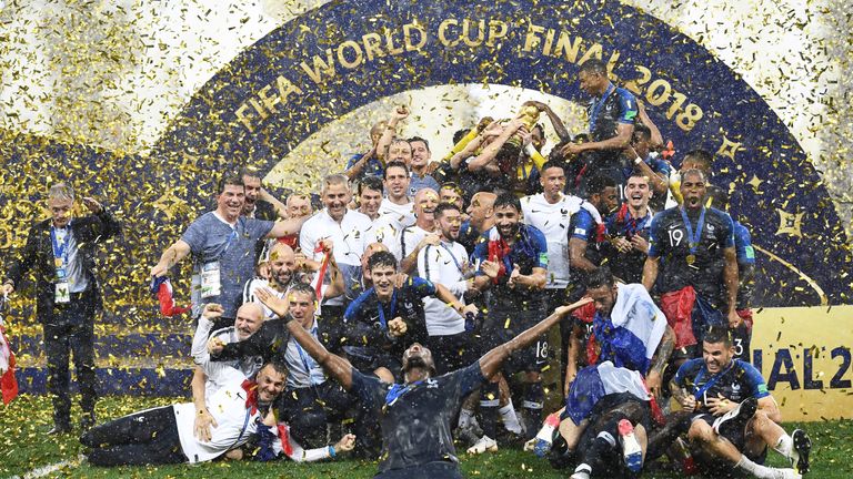 Frankreich feiert den zweiten WM-Titel.