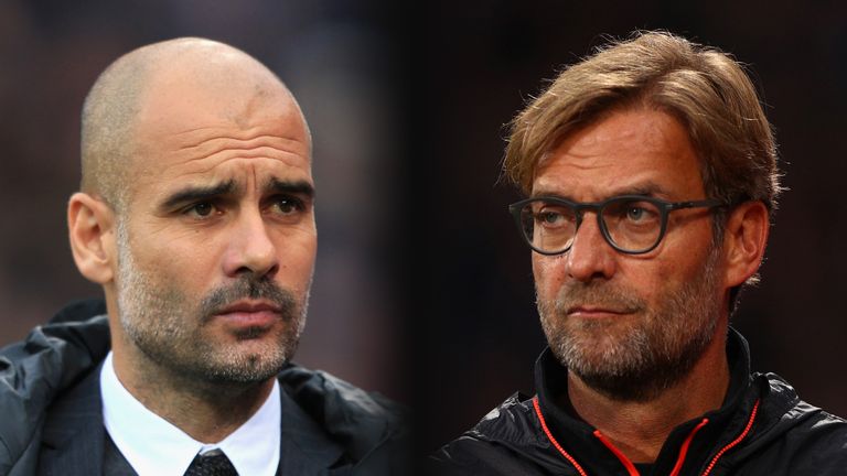 Pep Guardiola und Jürgen Klopp stehen auf der Shortlist zur Wahl als Welttrainer.