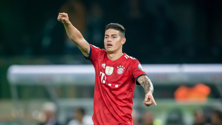 Laut der Sportzeitung Marca kann sich James eine Rückkehr zu Real Madrid vorstellen.