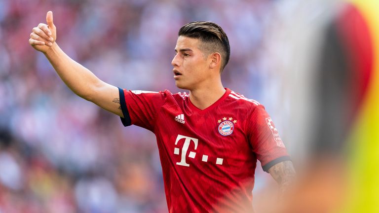 James Rodriguez wird auch in der kommenden Saison das Trikot des FC Bayern tragen.