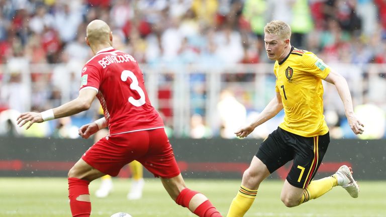 Kevin De Bruyne (r.) ist die Schaltzentrale des belgischen Spiels.