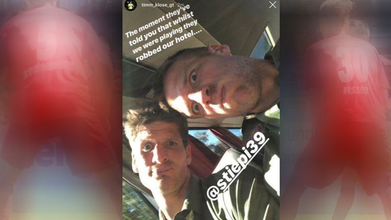 Ex-Bundesliga-Spieler Timm Klose reagiert mit Unverständnis (Quelle: Instagram).