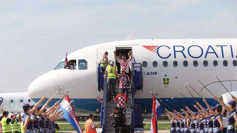 Kroatien ist in der Heimat gelandet - die Silbermedaille im Gepäck.
