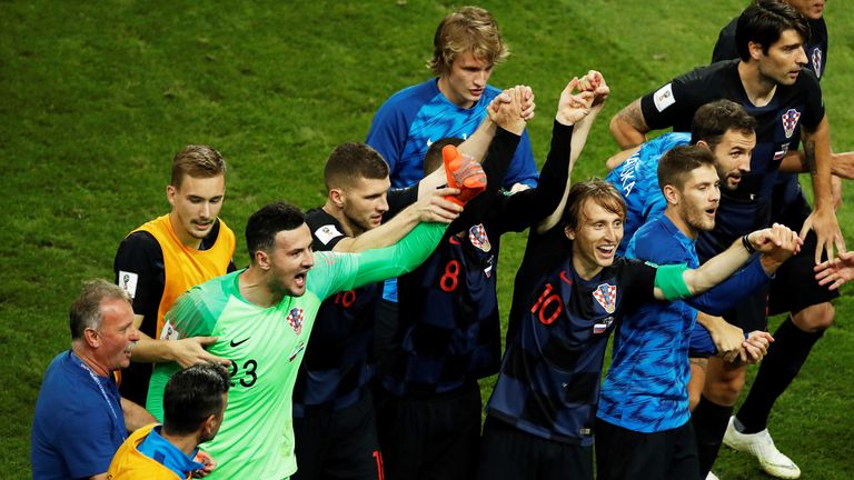 Kroatien trifft nach dem Elfer-Krimi gegen Russland im Halbfinale auf England.
