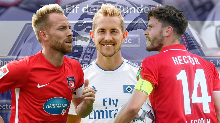 Sky Sport präsentiert die Top-Elf der zweiten Bundesliga.