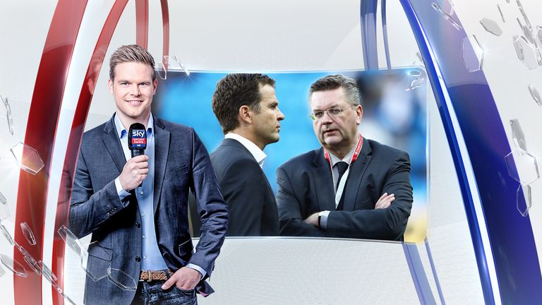 Sky Nationalmannschaftsreporter Marc Behrenbeck kritisiert DFB-Präsident Reinhard Grindel und Oliver Bierhoff.