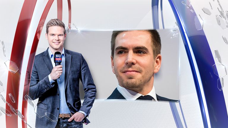 Sky Reporter Marc Behrenbeck spricht über die Kritik von Philipp Lahm (Quelle: Sky/Getty).