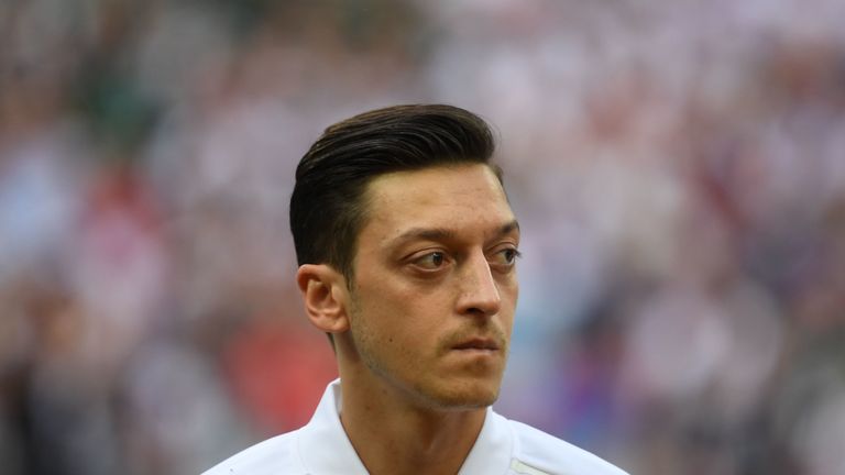 Mesut Özil bestritt 92 Länderspiele für das DFB-Team und gewann 2014 den WM-Titel.