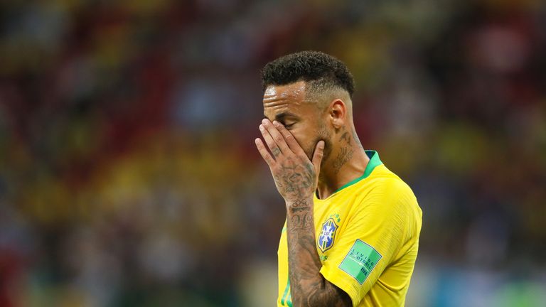 Neymar kann es nicht glauben: Brasilien ist raus!