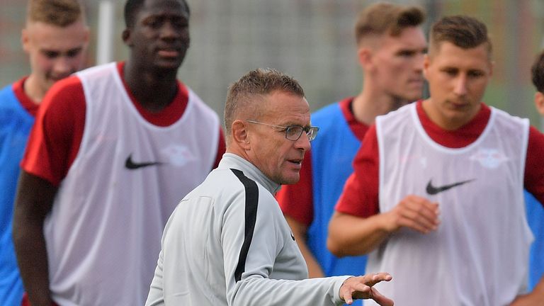 Ralf Rangnick will mit RBL in der Europa League angreifen.