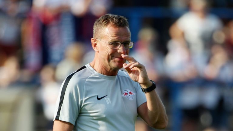 Trainer Ralf Rangnick