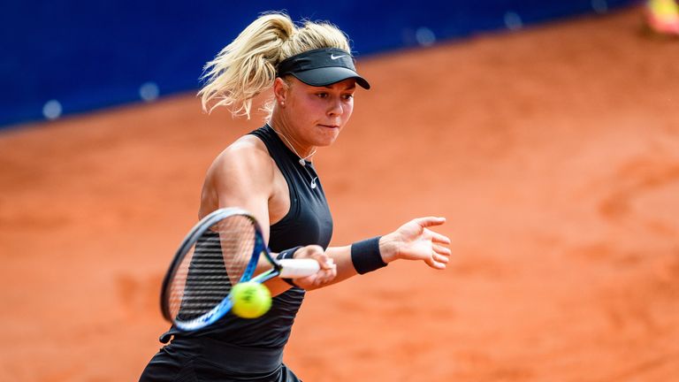 Carina Witthöft setzt ihre Negativserie in Gstaad fort.