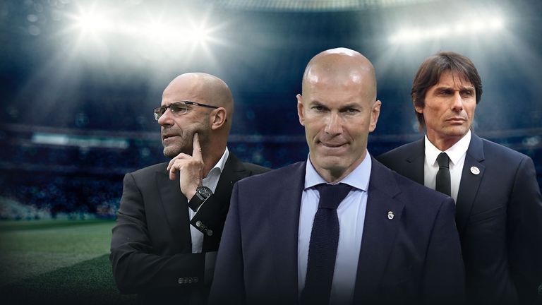 Welche Vereine übernehmen Conte, Zidane und Bosz?