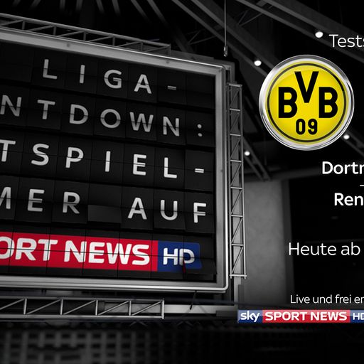 Testspiele im TV und Livestream: Schalke, BVB und Gladbach