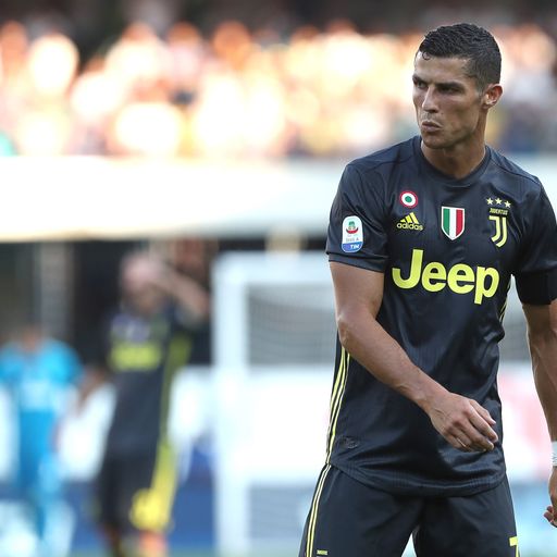Cristiano Ronaldo bricht Chievo-Keeper die Nase