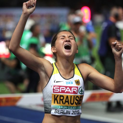 Krause holt EM-Gold im 3000-Meter-Hindernislauf