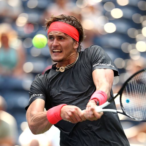 Zverev locker in Runde drei