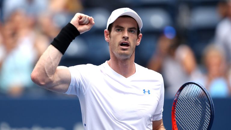 Andy Murray hat bei den US Open die zweite Runde erreicht. 