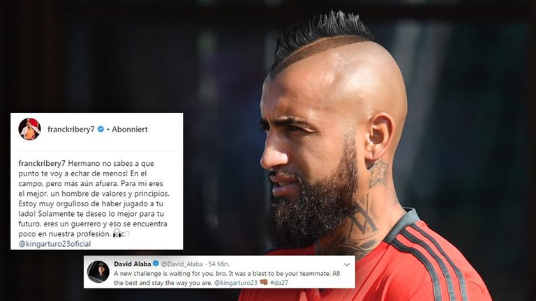 Arturo Vidal verlässt den FC Bayern