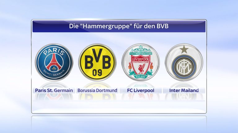 Ein Wiedersehen mit den beiden Ex-Trainern Thomas Tuchel (PSG) und Jürgen Klopp (FC Liverpool) - diese Konstellation wäre sehr reizvoll. In Topf vier gilt Inter Mailand als der stärkste Kontrahent.